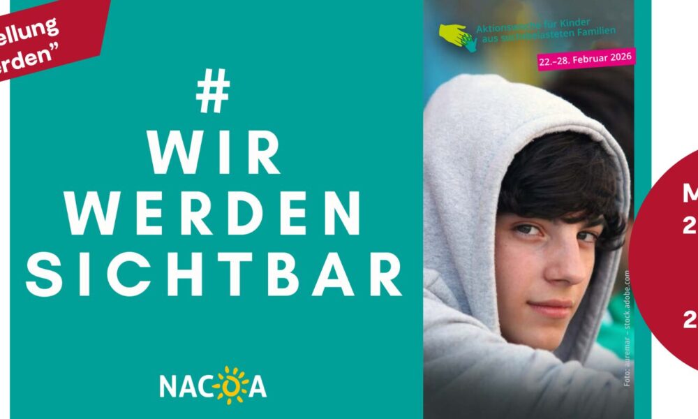 Aktionswoche für Kinder aus suchtbelasteten Familien